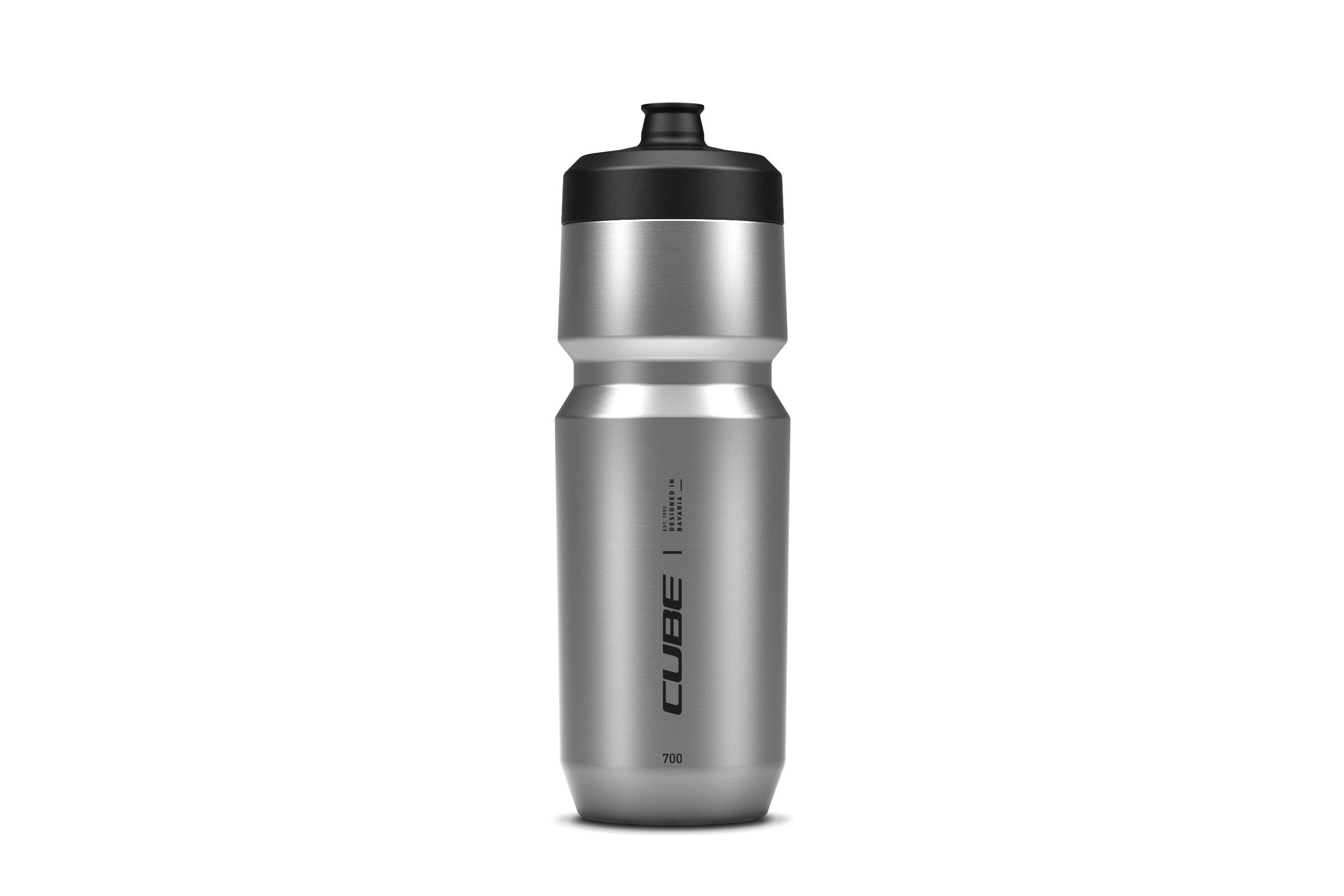 Cube Arc Sport 700 Edelstahl Trinkflasche grau