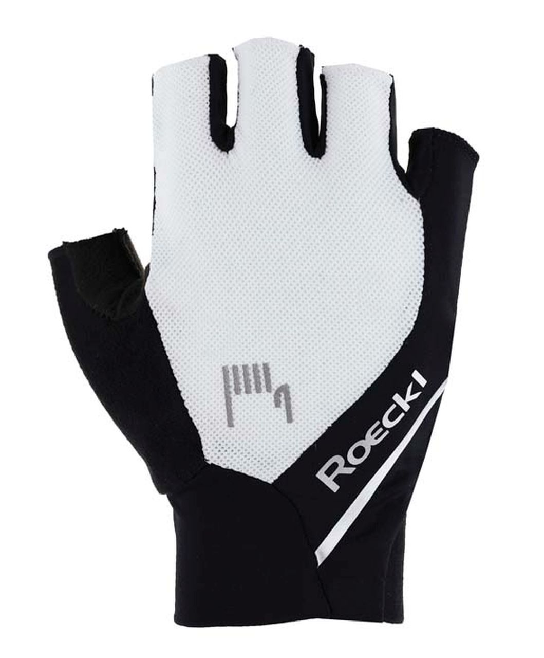 Roeckl Ivory 2 Fahrrad Handschuhe kurz weiß/schwarz 2026