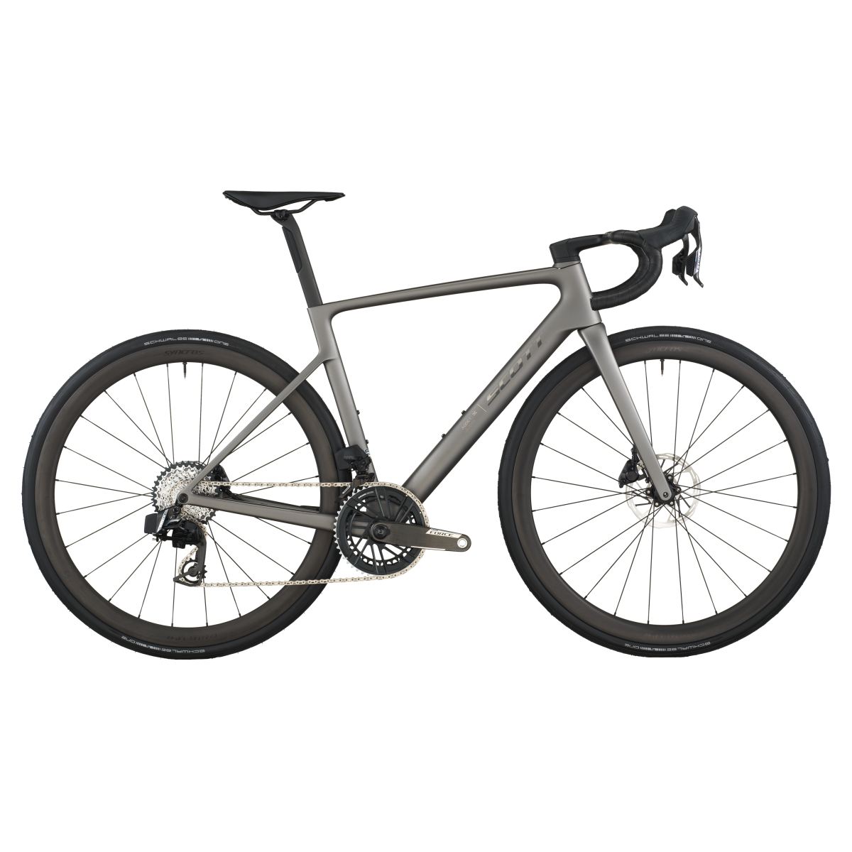 Scott Addict RC Team Carbon Rennrad tungsten grau 2026
