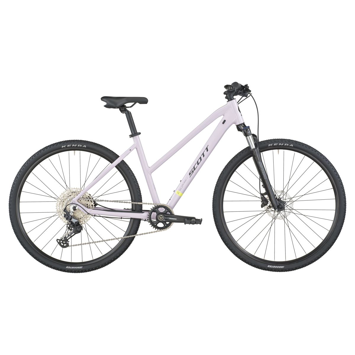 Scott Sub Cross 10 Slope Trekking Fahrrad violet pink 2027