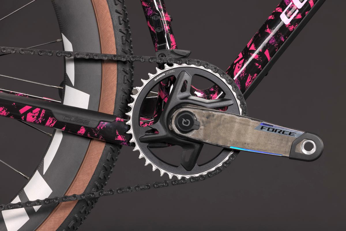 Cube Nuroad C:62 SLX Carbon Gravelbike pinkaction/black 2027