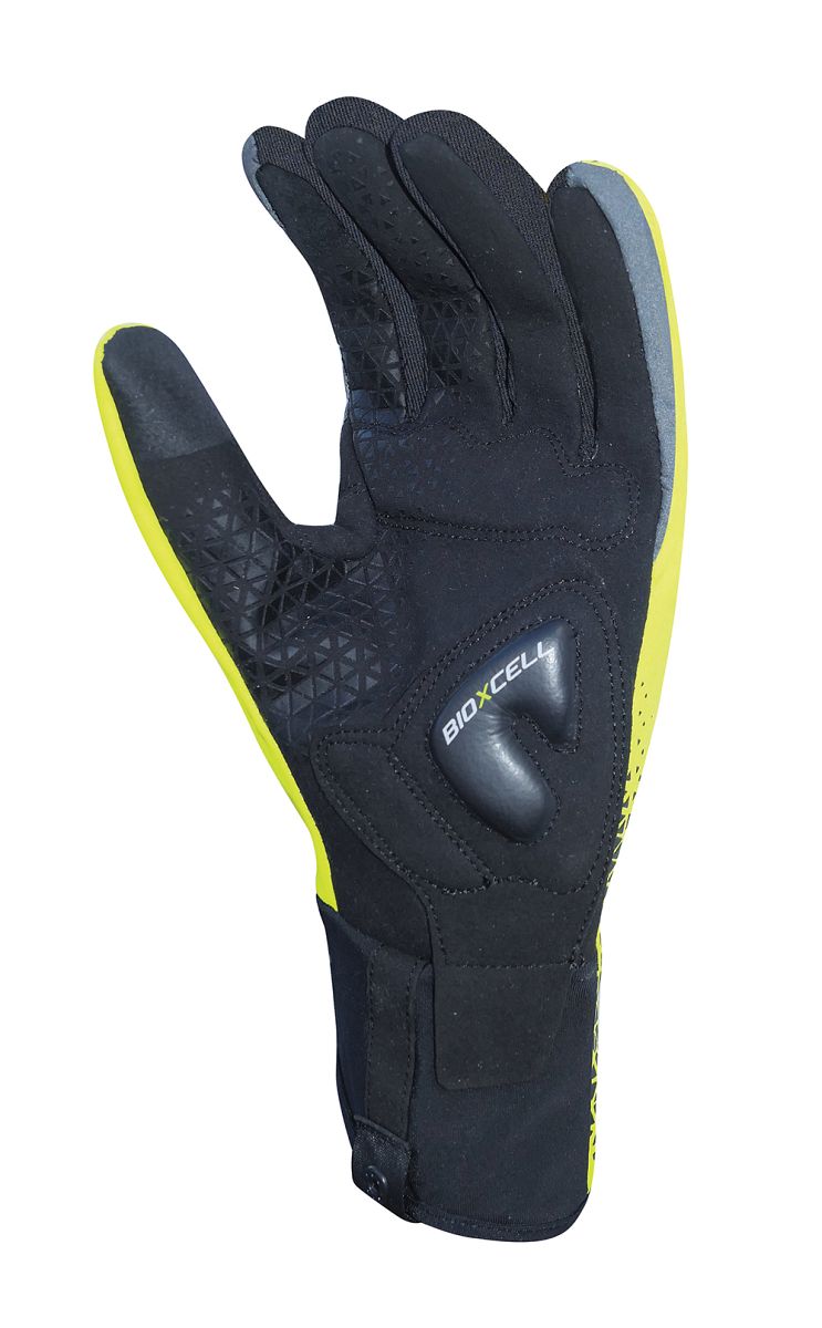 Chiba BioXCell Light Winter Fahrrad Handschuhe gelb/schwarz 2027