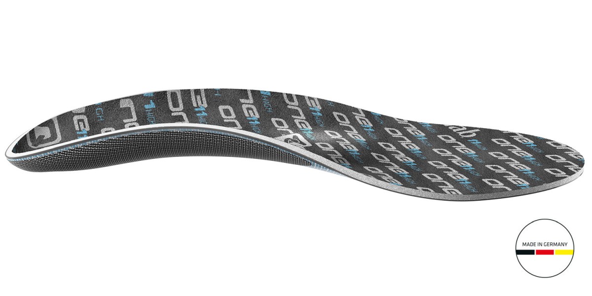 SQlab One11 High MTB Tech / Trail Einlegesohlen schwarz/blau