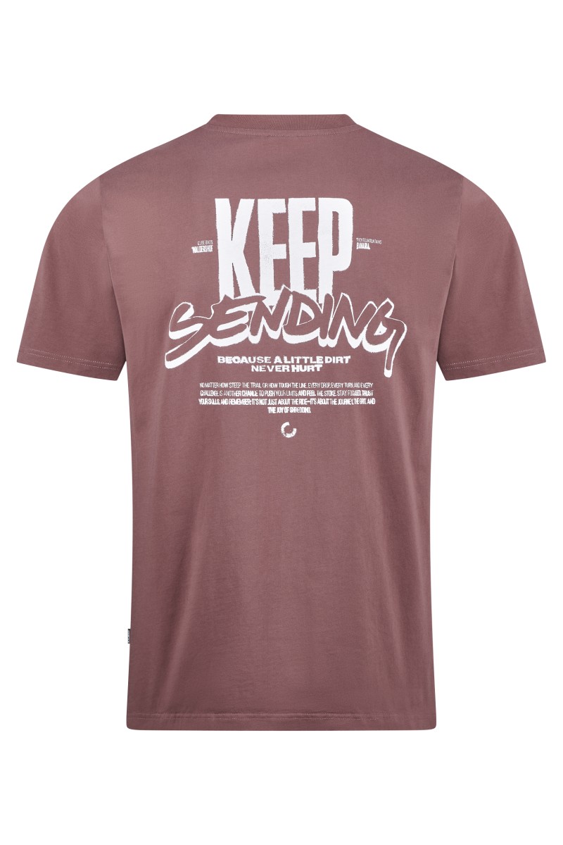 Cube Organic Keep Sending Freizeit T-Shirt plum lila 2026