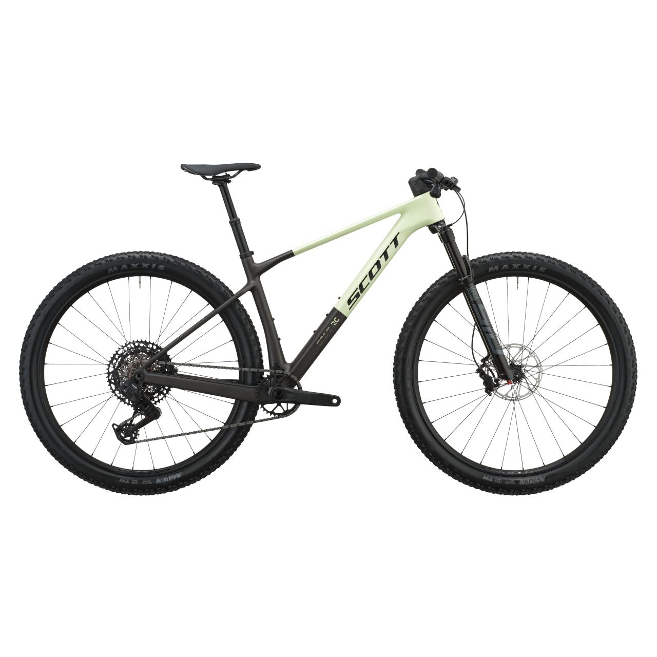 Scott Scale RC Team 29'' Carbon MTB Fahrrad cream grün/carbon schwarz 2027