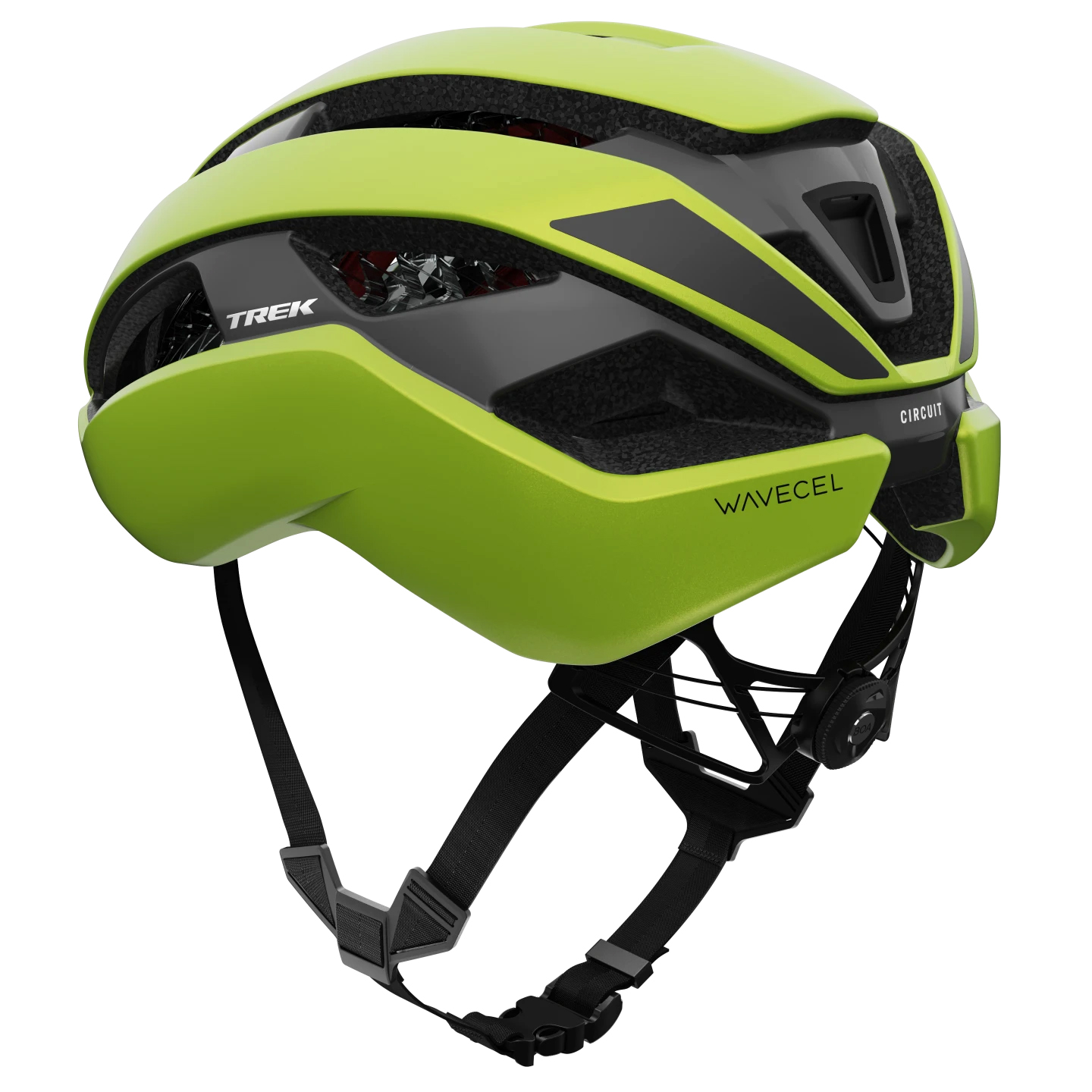 Bontrager Circuit WaveCel Rennrad Fahrrad Helm surge grün/schwarz 2026