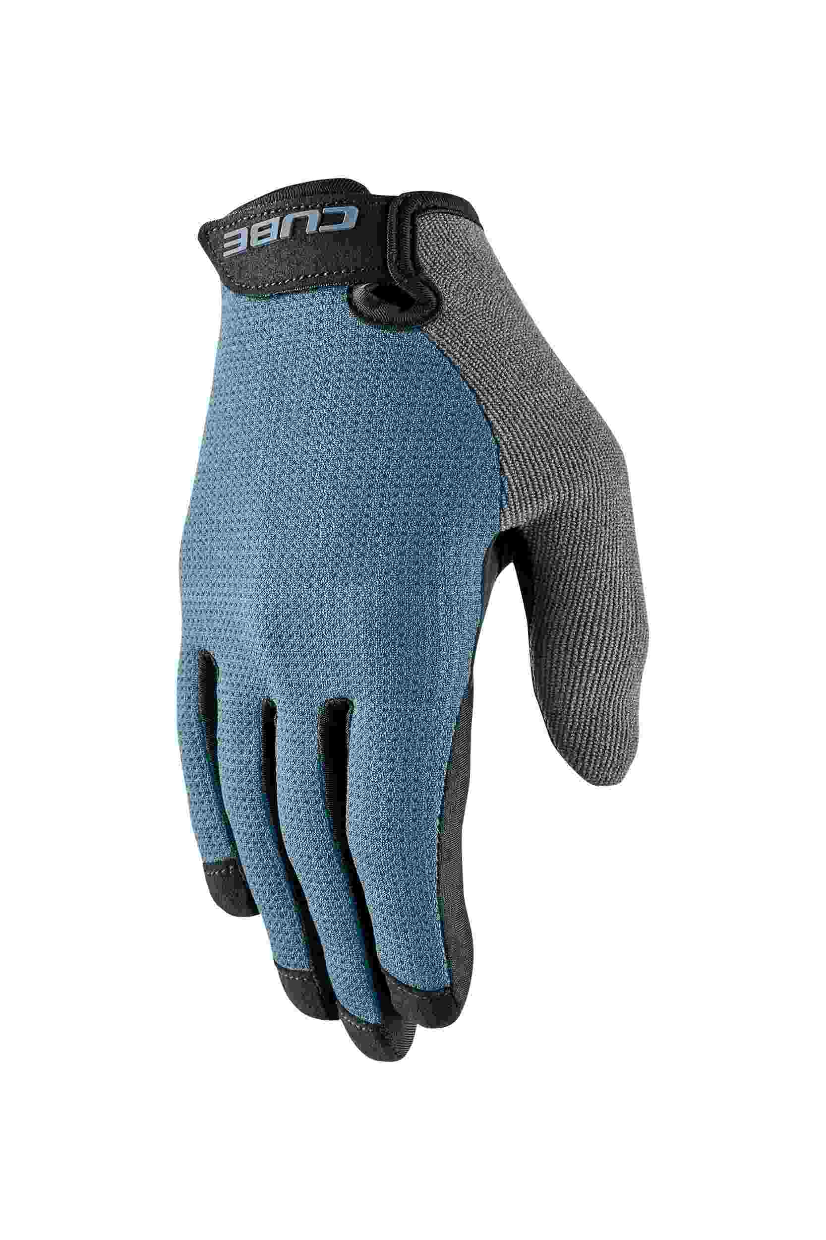 Cube Cmpt Comfort Fahrrad Handschuhe lang blau/grau 2027