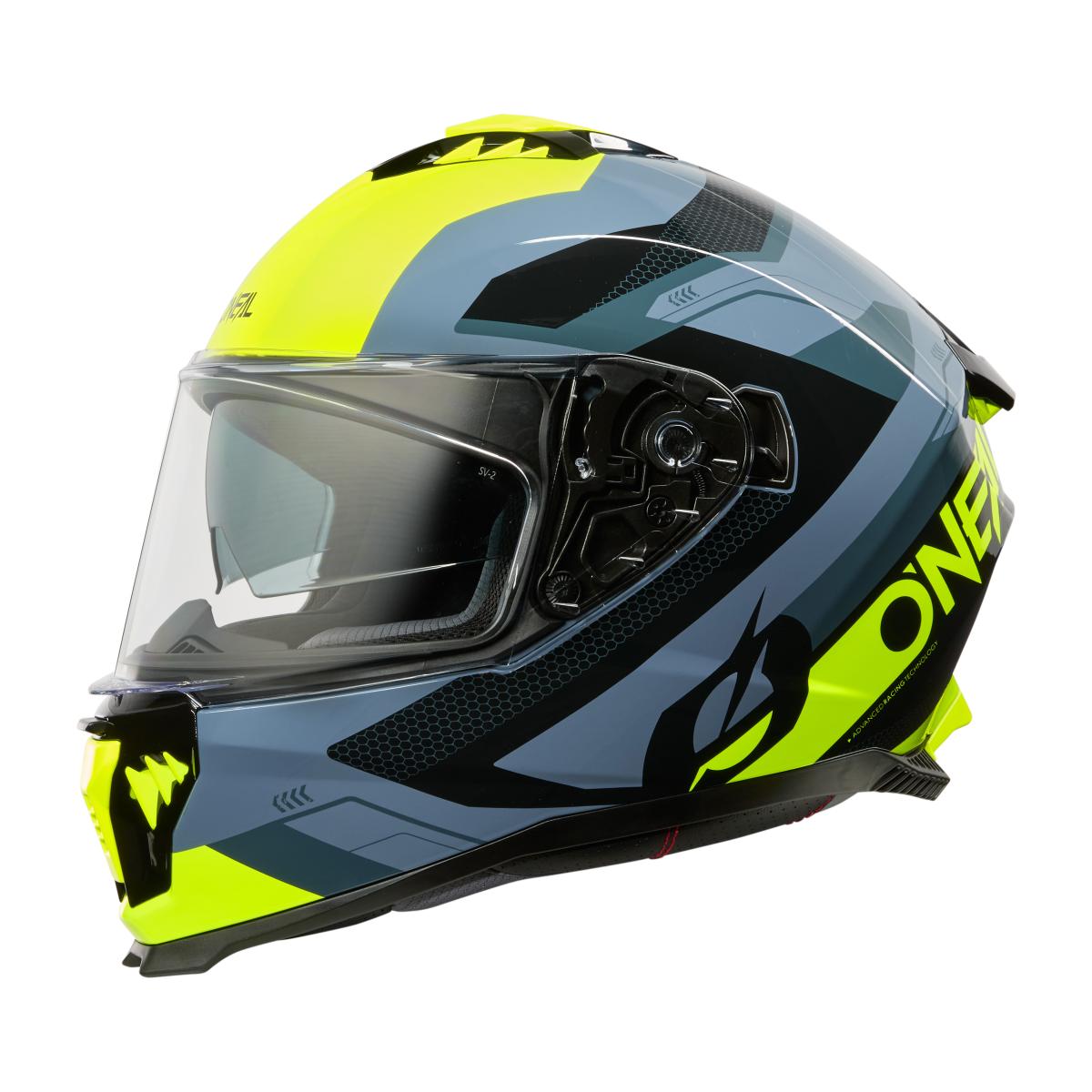 O'Neal Challenger Exo Enduro MX Motorrad Helm schwarz/grau/gelb 2026 Oneal