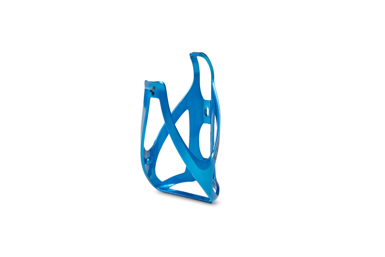 Cube HPP X Actionteam Fahrradflaschenhalter glossy topas blau/schwarz