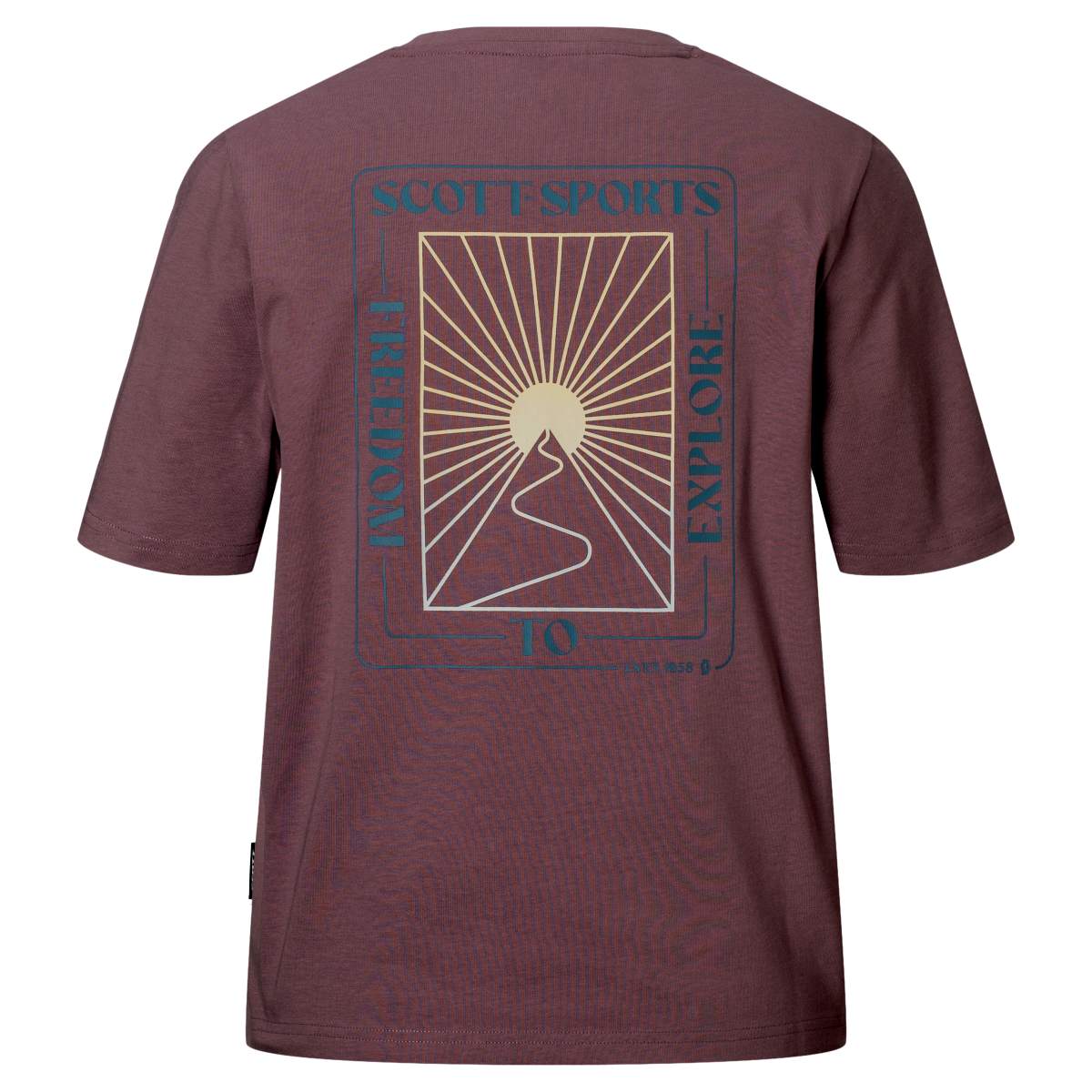 Scott Graphic Damen Freizeit Shirt kurzarm clay lila 2027