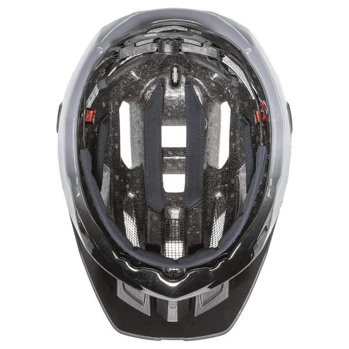 Uvex Quatro All Mountain MTB Fahrrad Helm grau/schwarz 2026