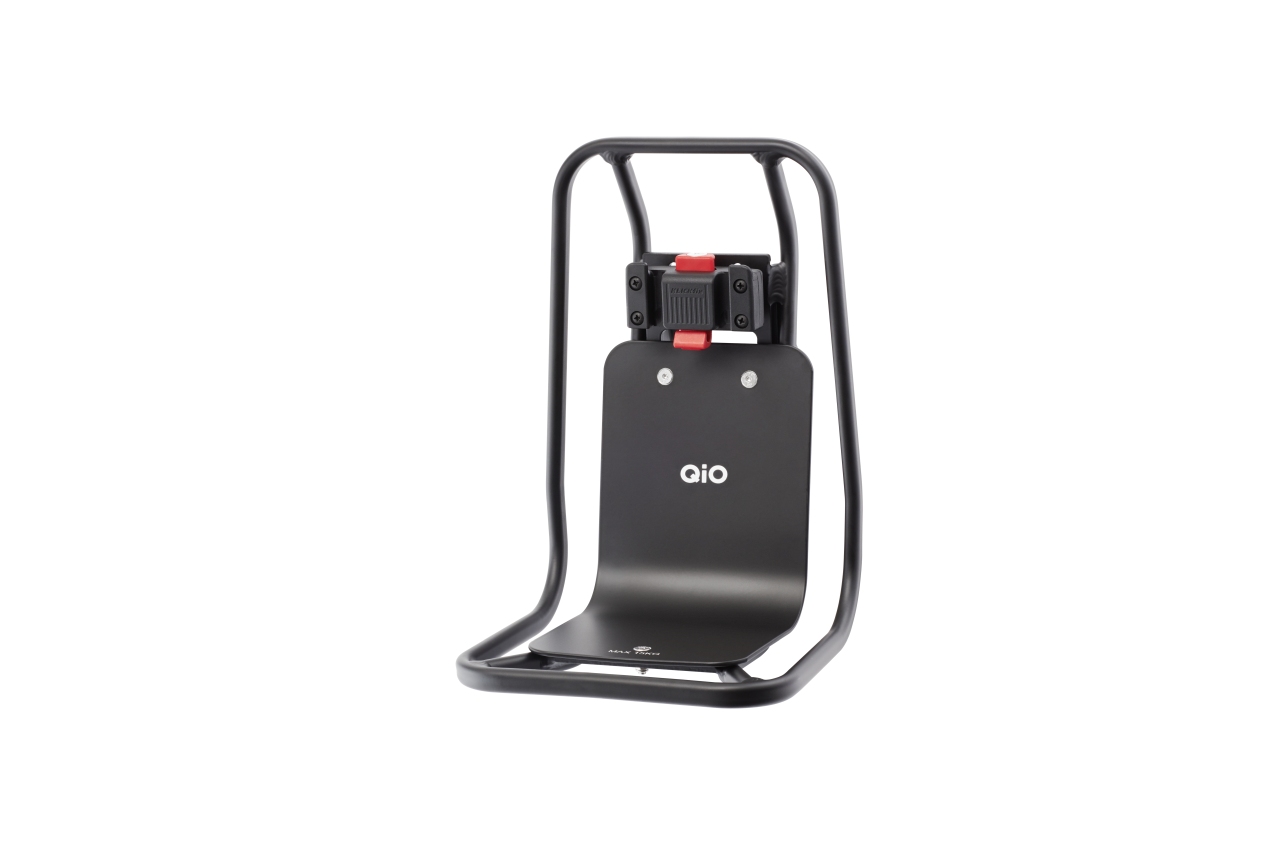 Qio Ben Fahrrad Front Gepäckträger schwarz
