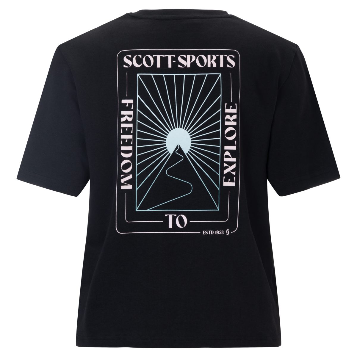 Scott Graphic Damen Freizeit T-Shirt schwarz 2026