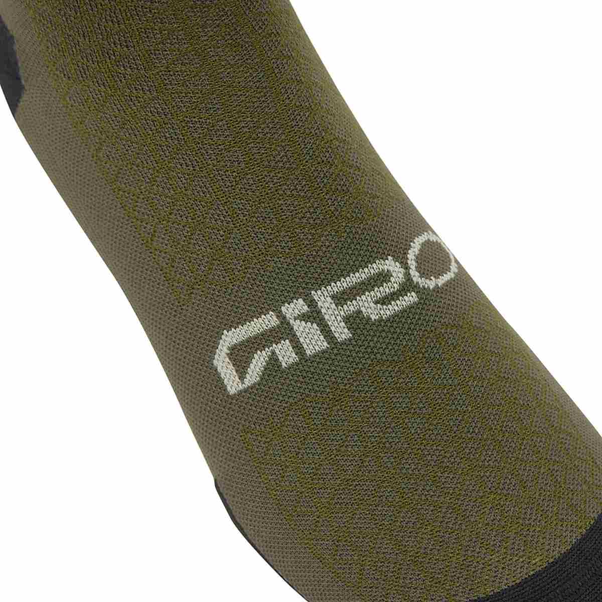 Giro HRC Team Fahrradsocken grün/schwarz 2026