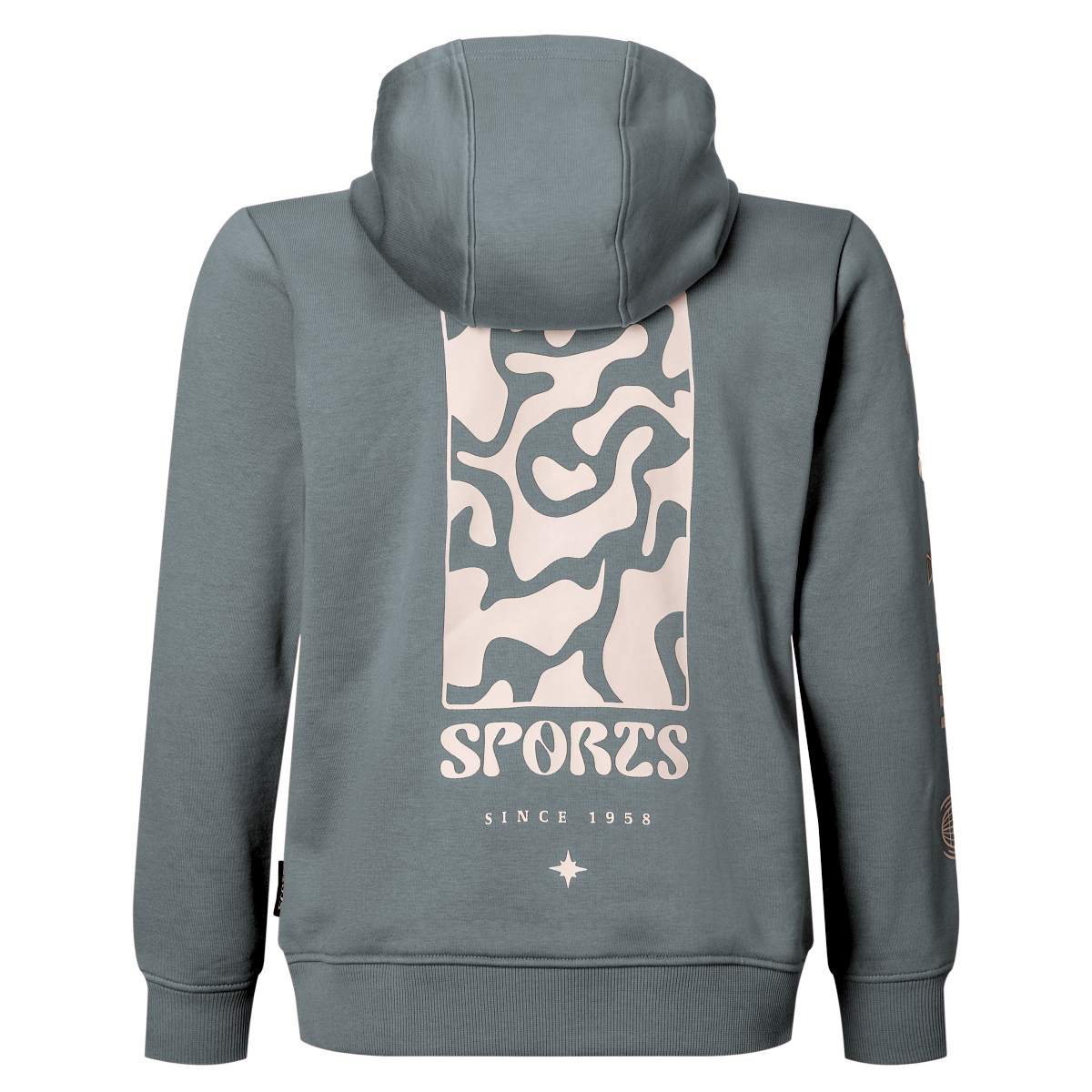 Scott JR Kinder Freizeit Hoodie lang mist blau 2027