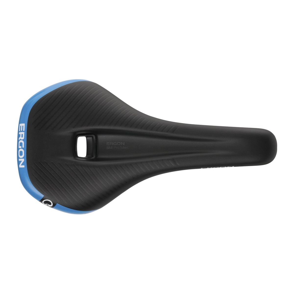 Ergon SM Pro ergonomischer MTB Fahrrad Sattel schwarz/midsummer blau