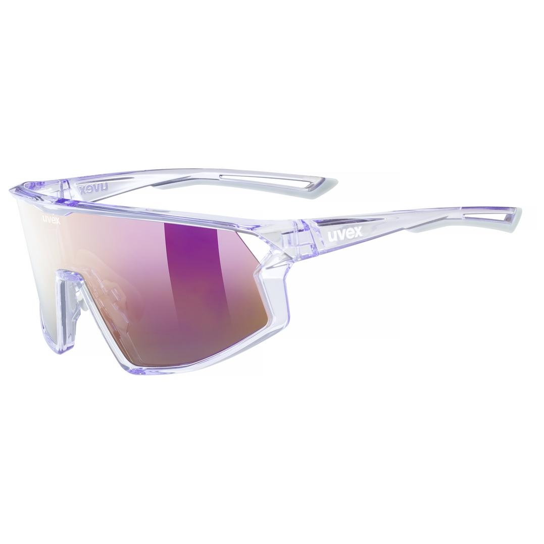 uvex skyryse Fahrrad / Sport Brille clear lila/mirror.lavender lila