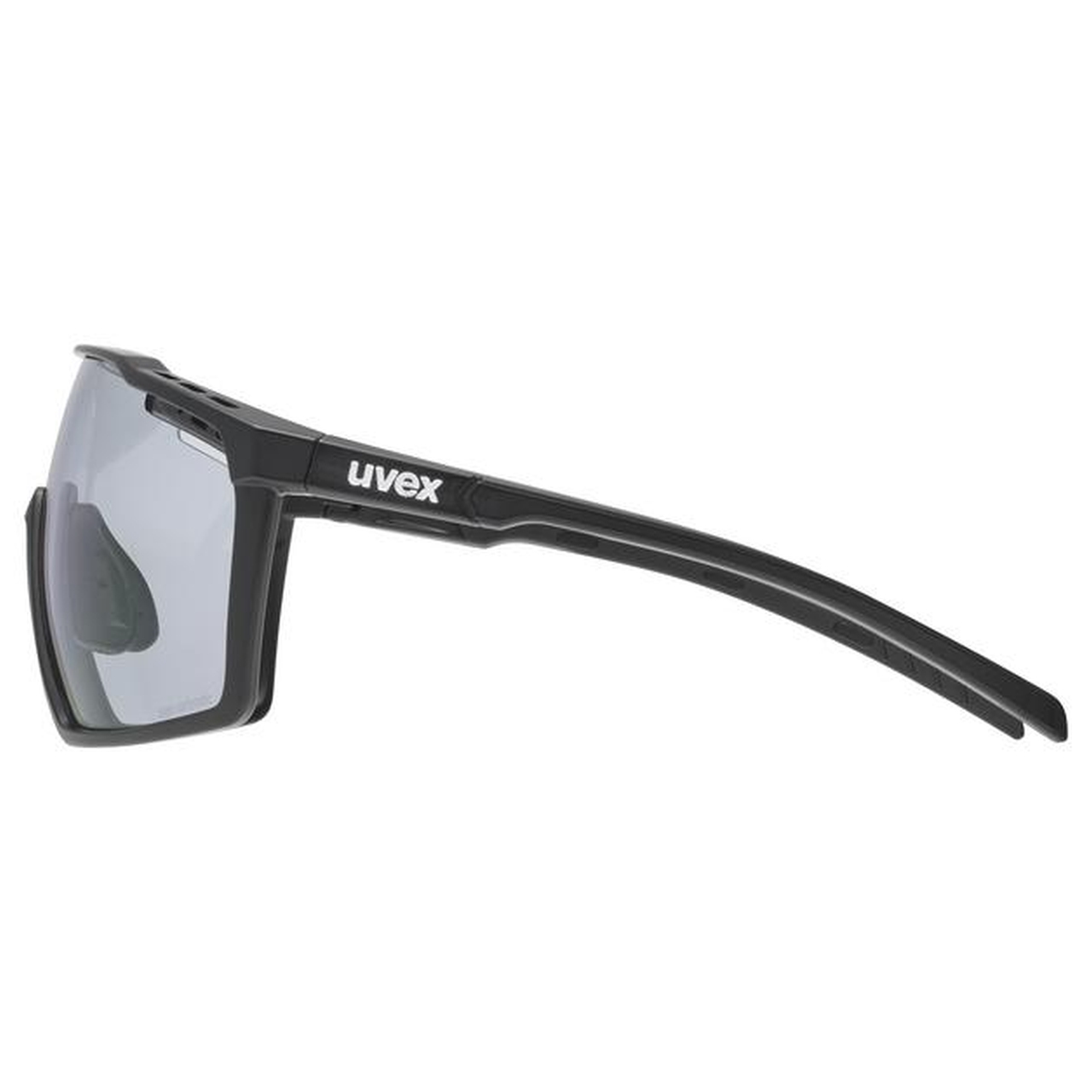 Uvex Mtn Perform V Outdoor / Sport Brille matt schwarz/litemirror blau