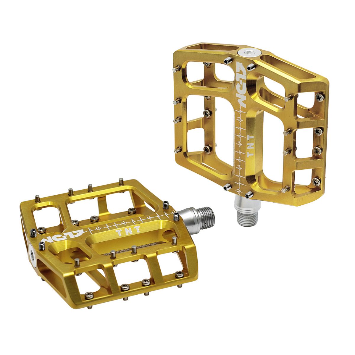 NC-17 Sudpin IV XL S-Pro Flat Fahrrad Pedal gold