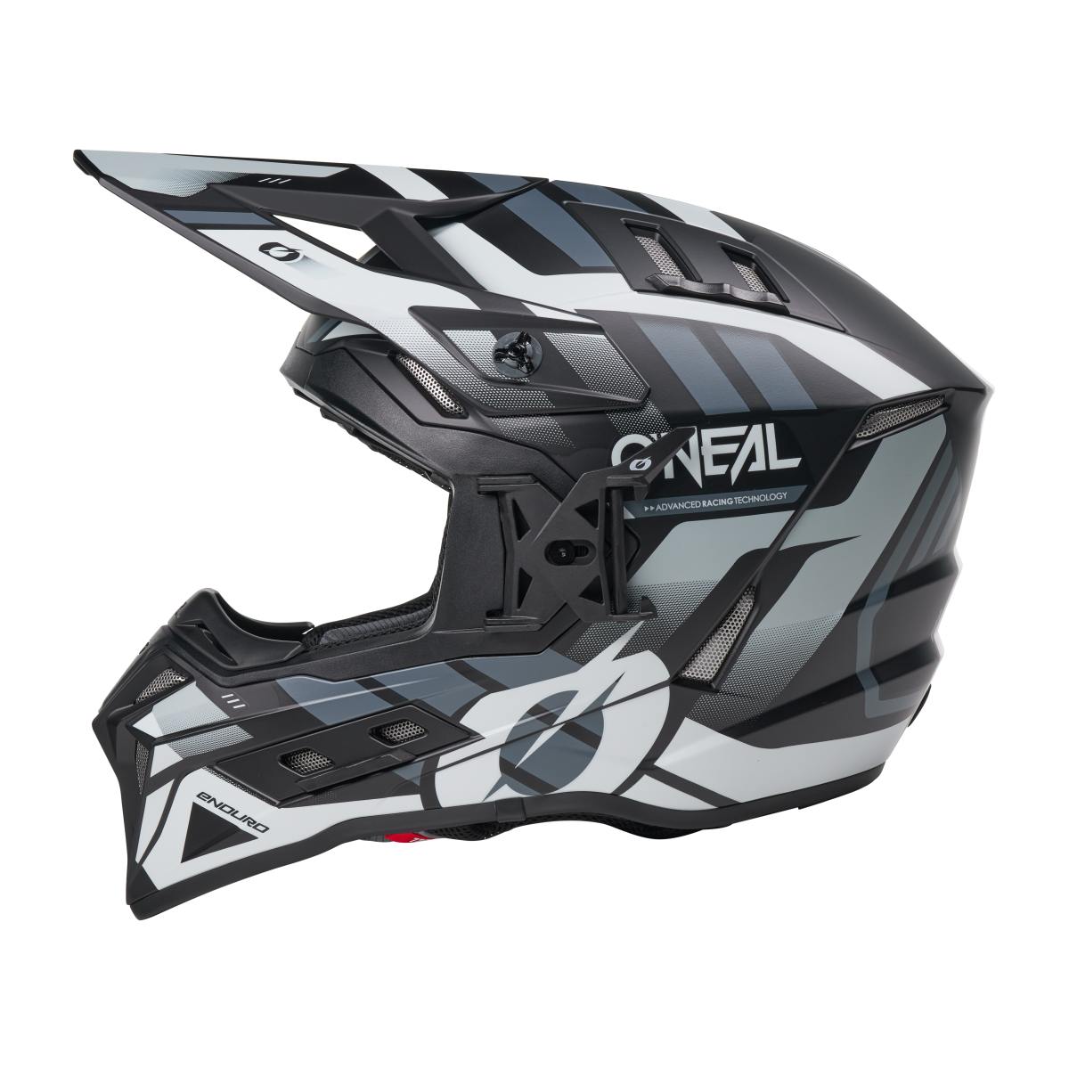 ONeal EX-SRS Dust Motocross Enduro MTB Helm schwarz/grau 2026