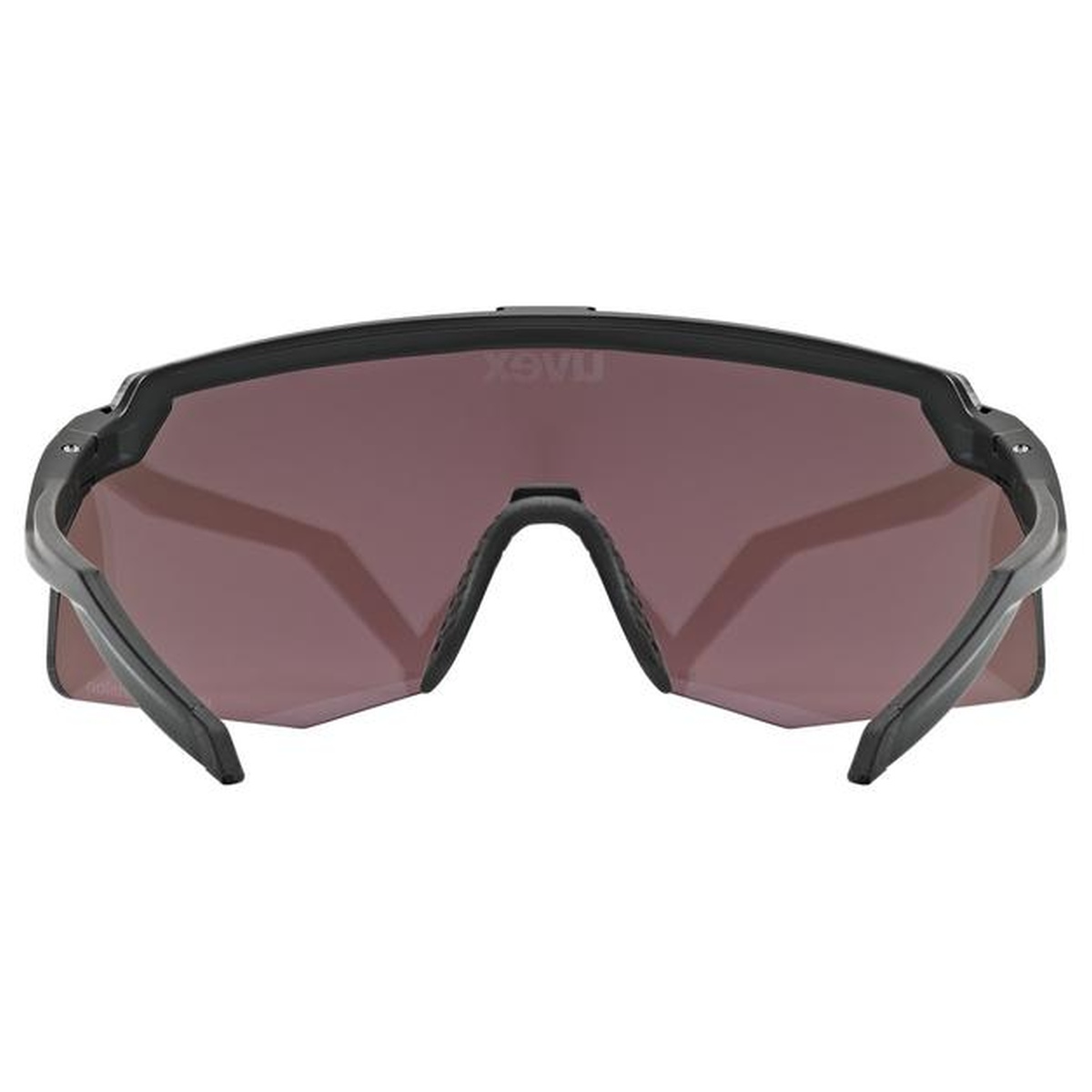 Uvex Pace Stage small CV Fahrrad / Sport Brille matt schwarz/mirror silberfarben
