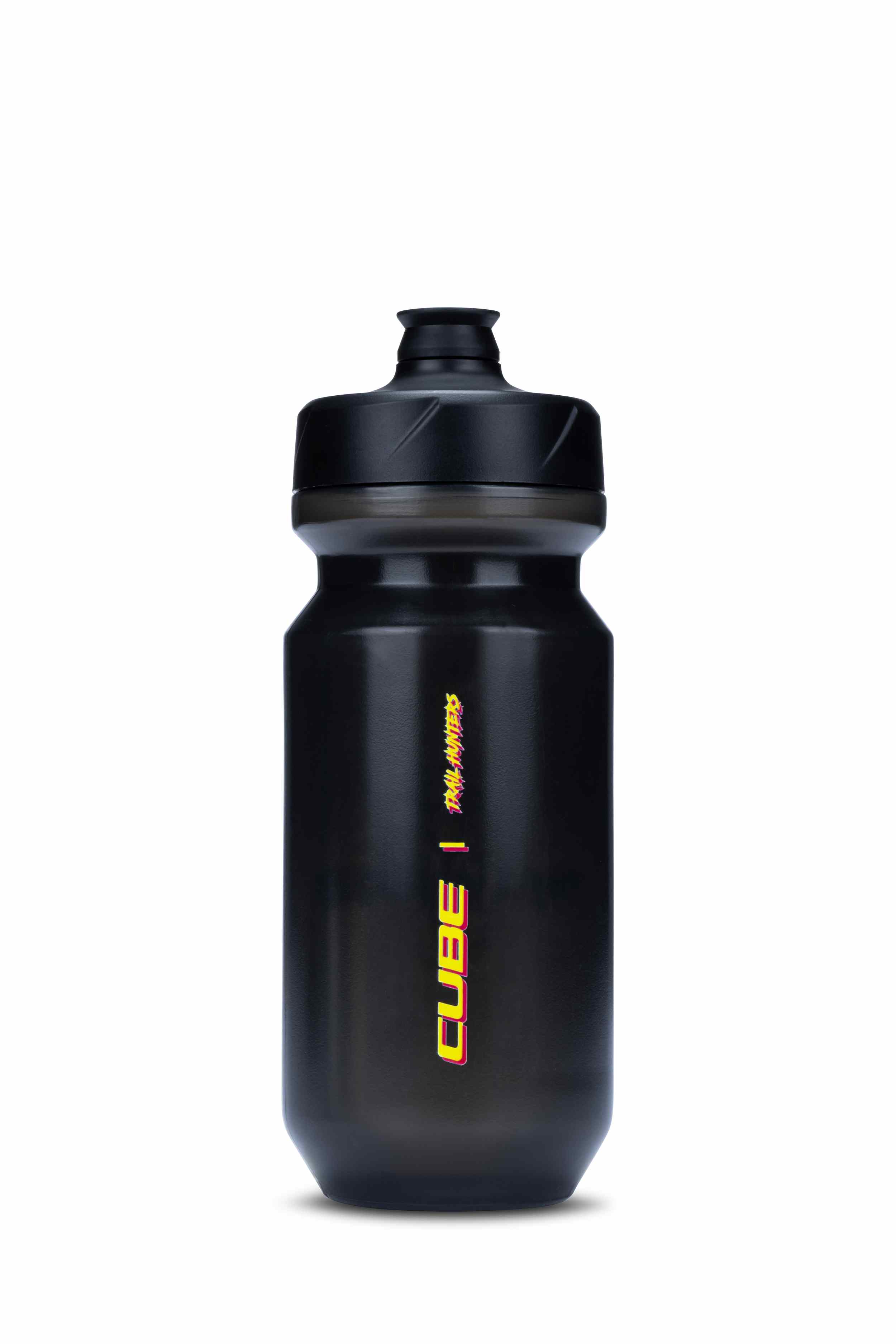 Cube Flow Fahrrad Trinkflasche 0.5L schwarz / gelb