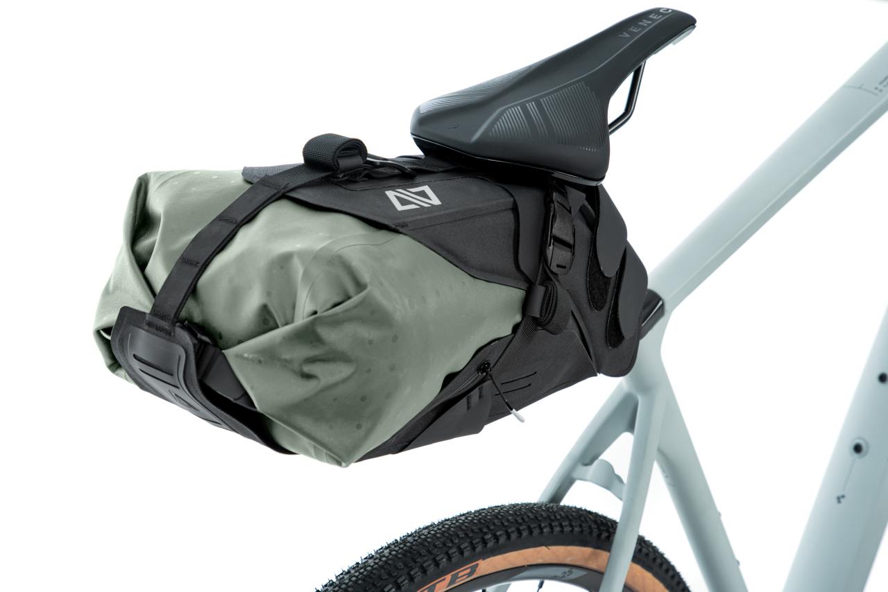 Acid Pack Pro 11 Bikepacker Fahrrad Satteltasche grün