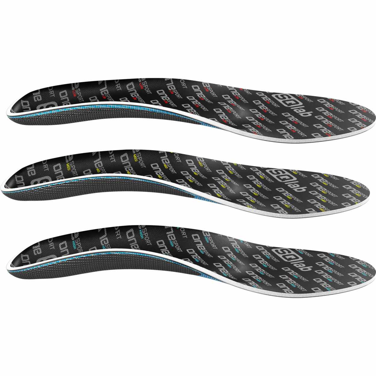 SQlab One Sport Low Einlegesohlen schwarz