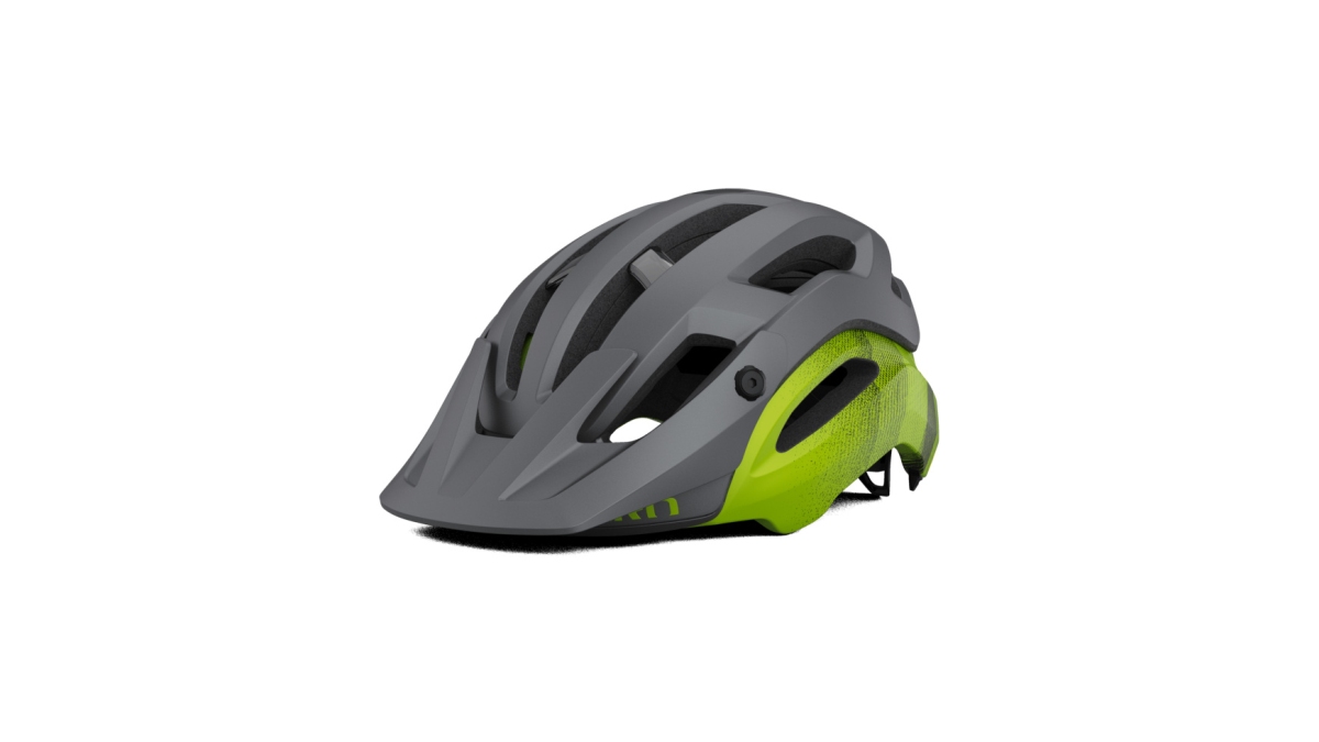 Giro Manifest Spherical All Mountain MTB Fahrrad Helm matt grau/gelb 2025