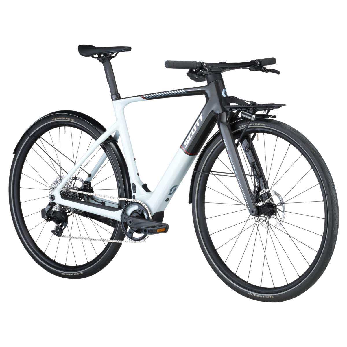 Scott Silence FC Bayern eRide E-Bike Trekking Pedelec weiß/schwarz 2025