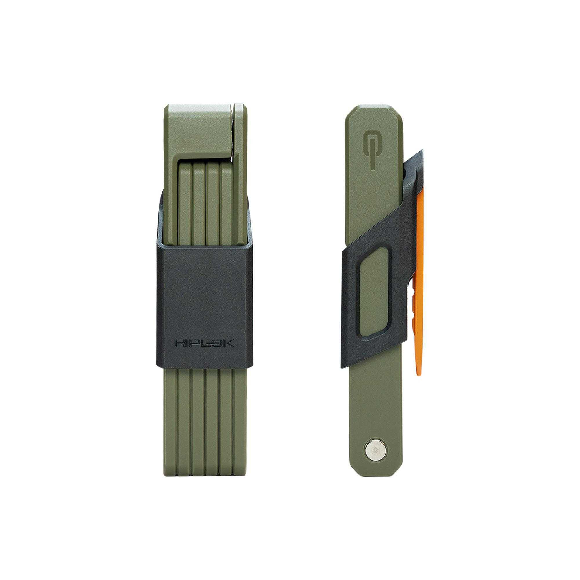 Hiplok Switch 85cm Fahrrad Faltschloss grün