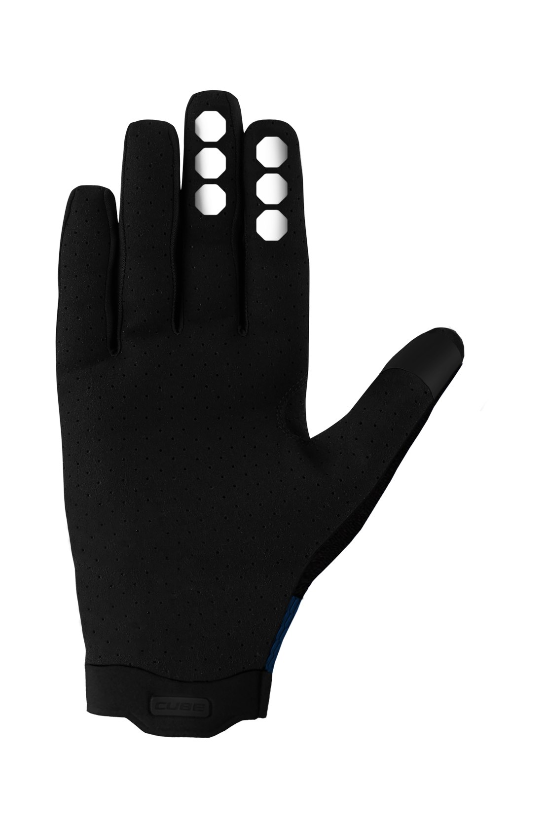 Cube Gravity X Actionteam Fahrrad Handschuhe lang blau / schwarz 2027