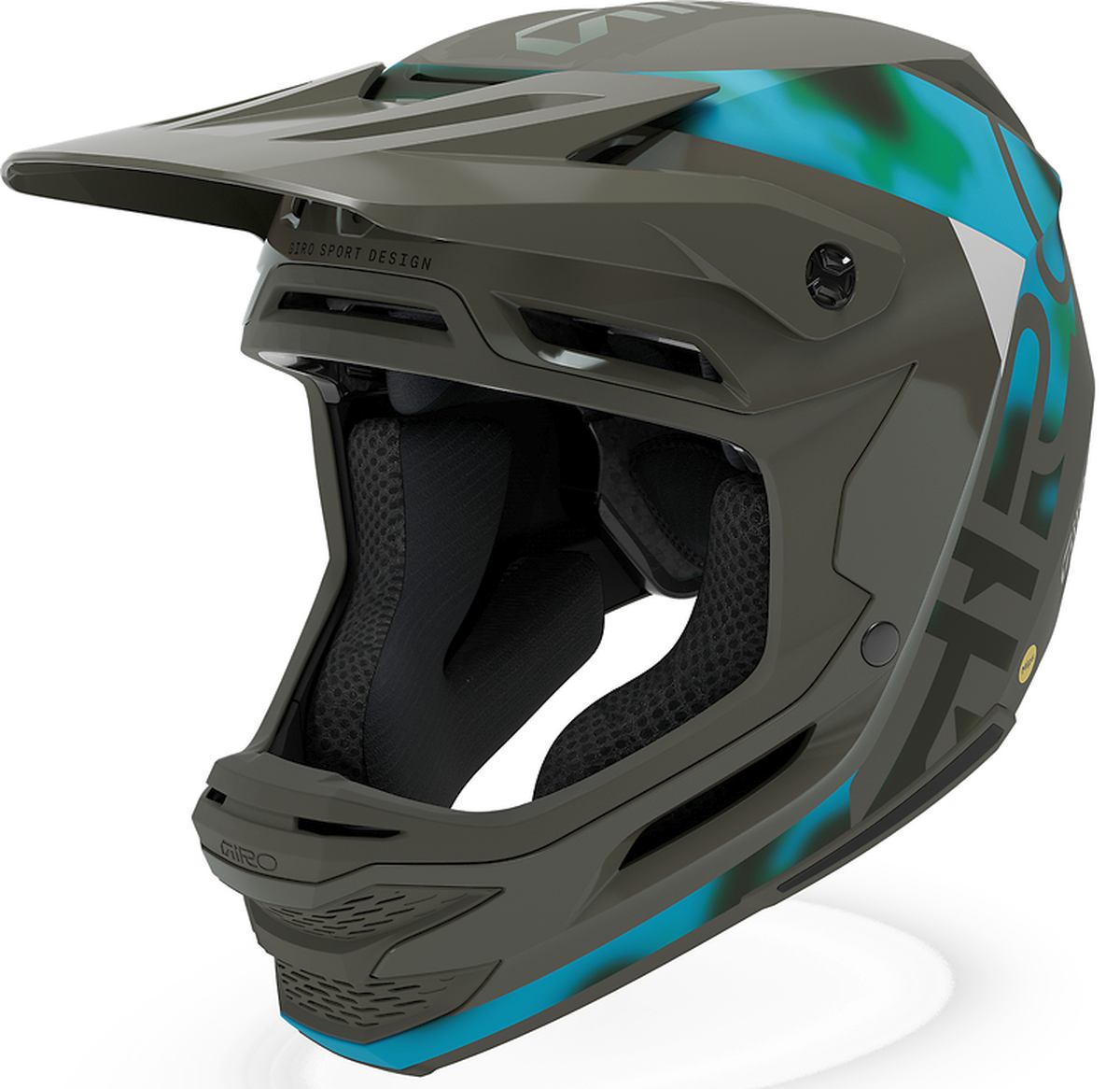 Giro Insurgent Spherical DH Fahrradhelm matt weiß/schwarz 2027