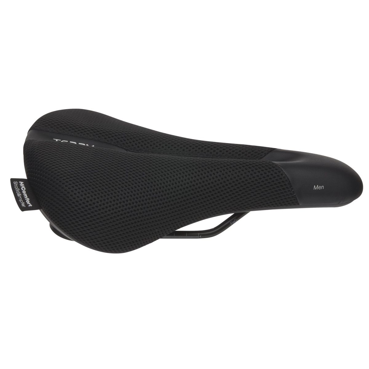Terry Fisio Climavent Gel Comfort Herren Trekking Fahrrad Sattel schwarz