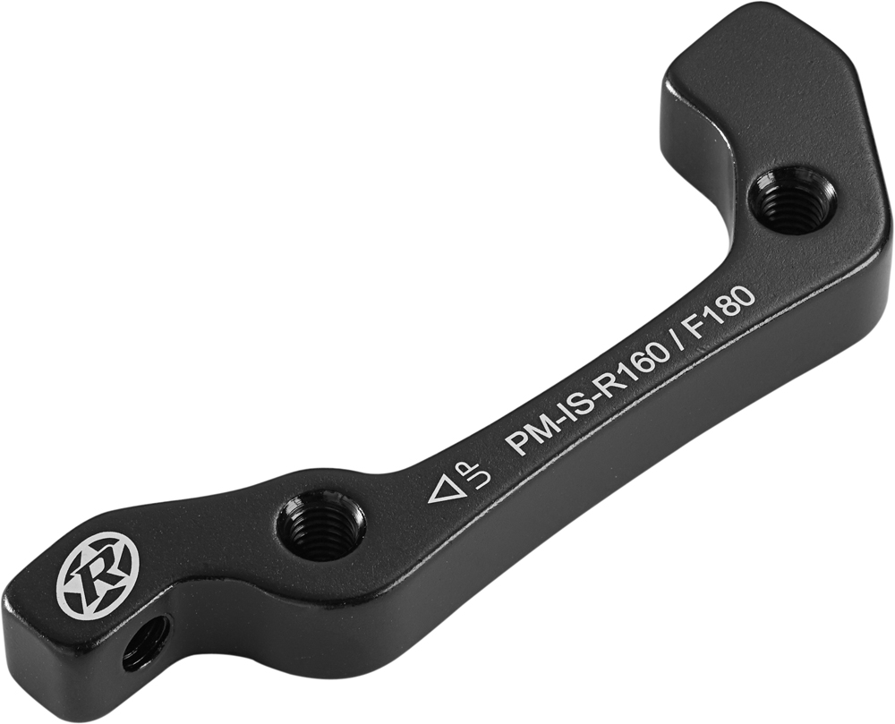Reverse Scheibenbremsen Adapter 2in1 IS-PM 160 hinten & vorne 180mm schwarz