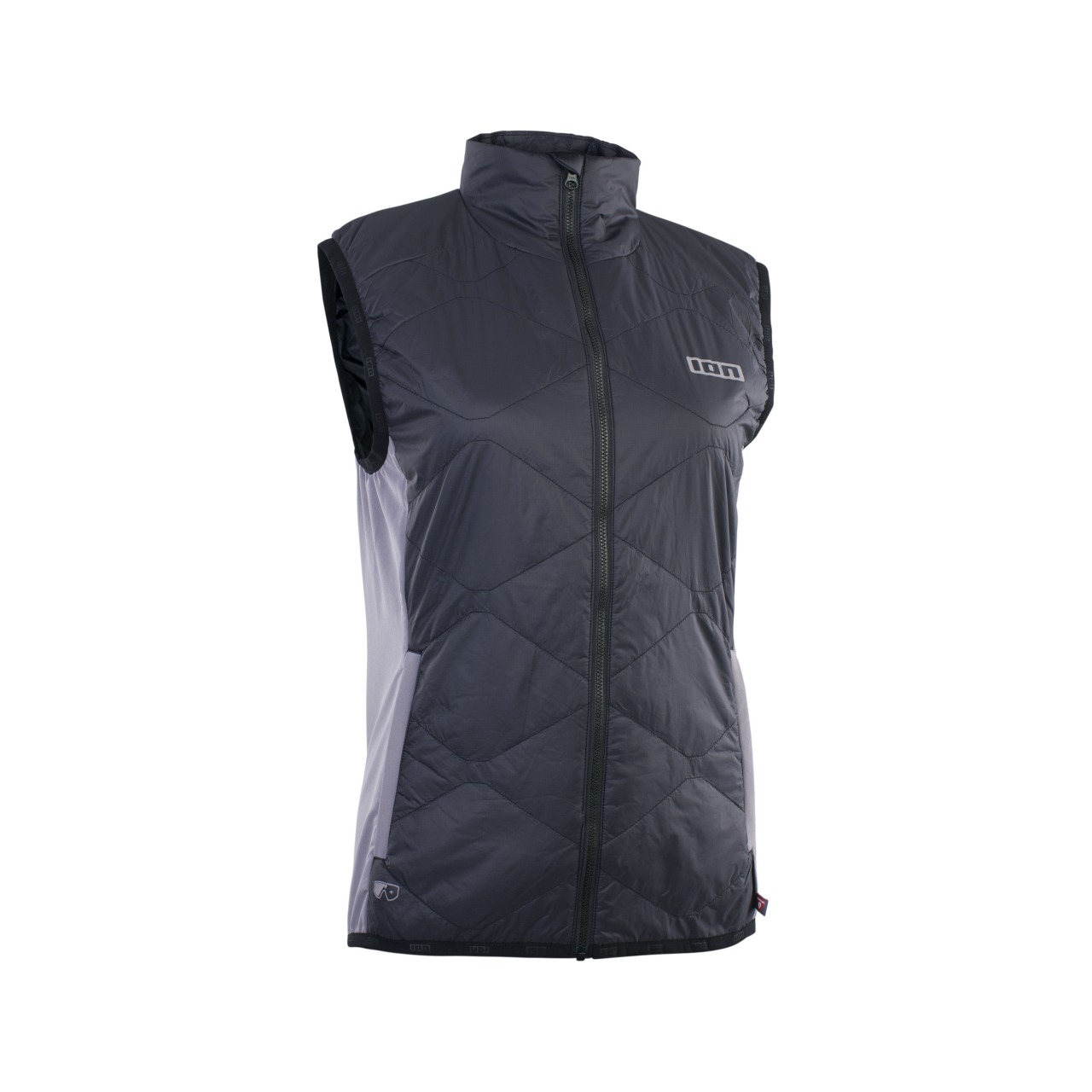 Ion Shelter Hybrid Padded Damen Fahrrad Windweste schwarz 2023