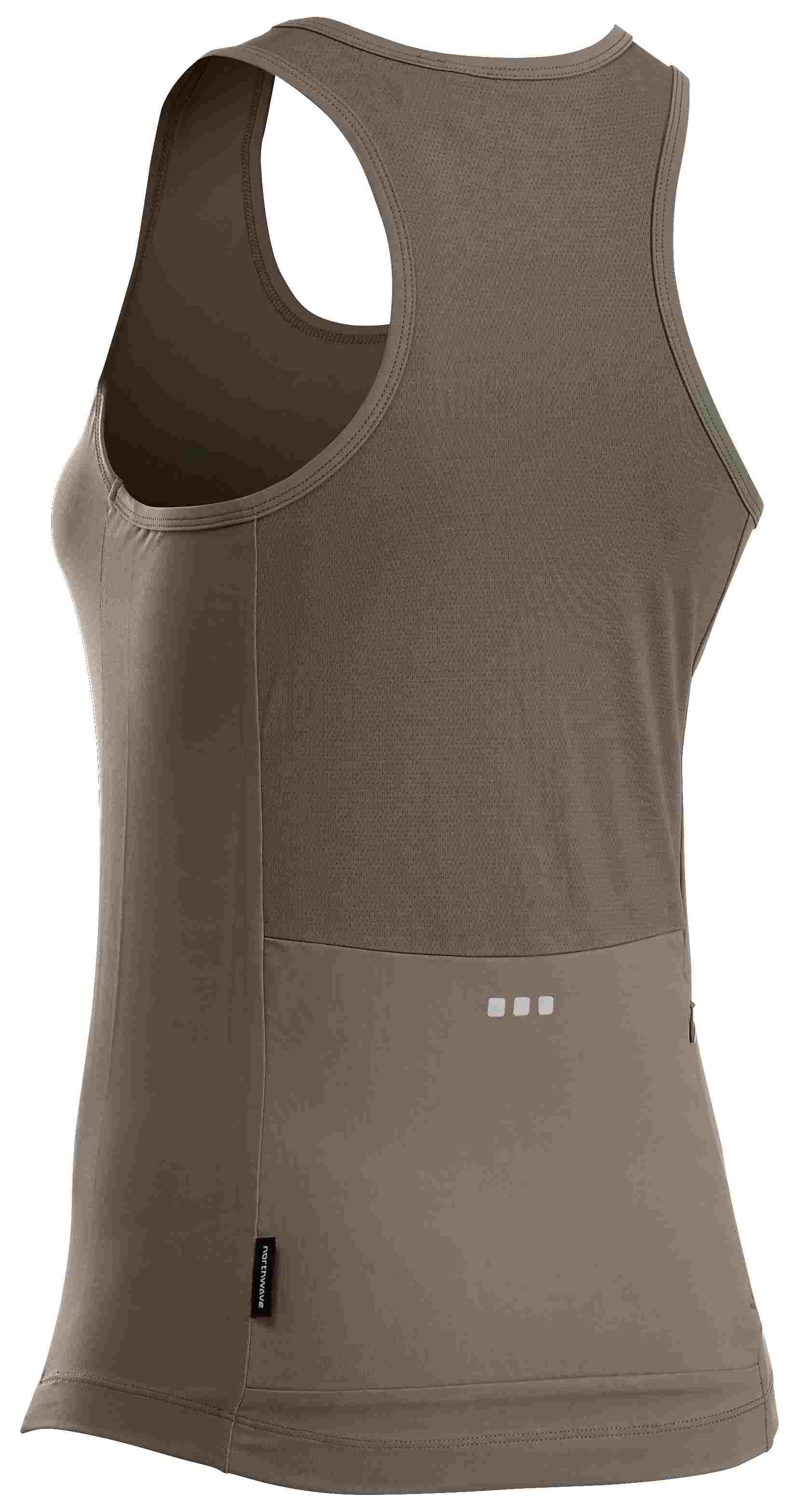 Northwave Essence Tank Damen Fahrrad Trikot kurz sandfarben 2024