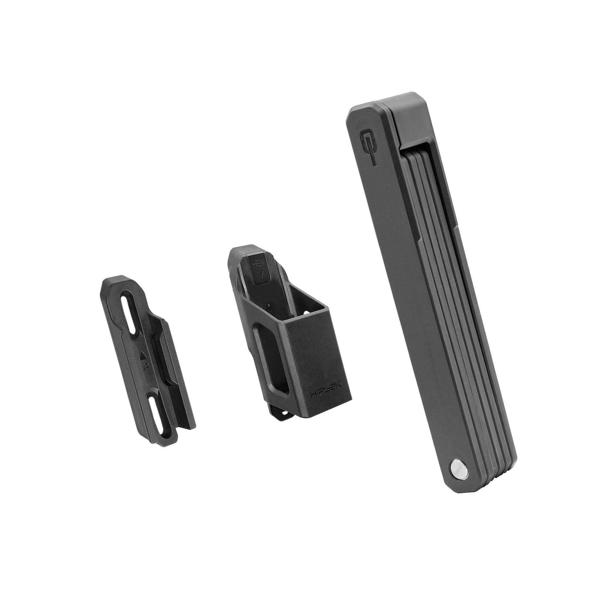 Hiplok Switch 105 cm Fahrrad Faltschloss schwarz