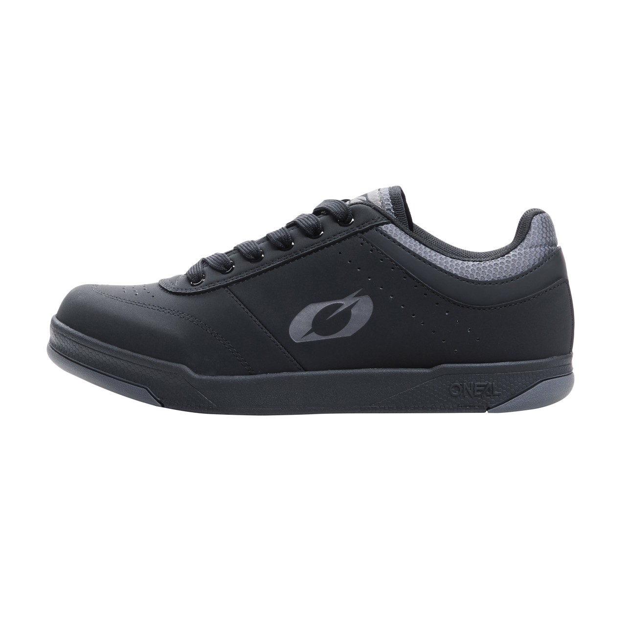 O'Neal Pumps Flat Dirt MTB Fahrrad Schuhe schwarz/grau 2026 Oneal