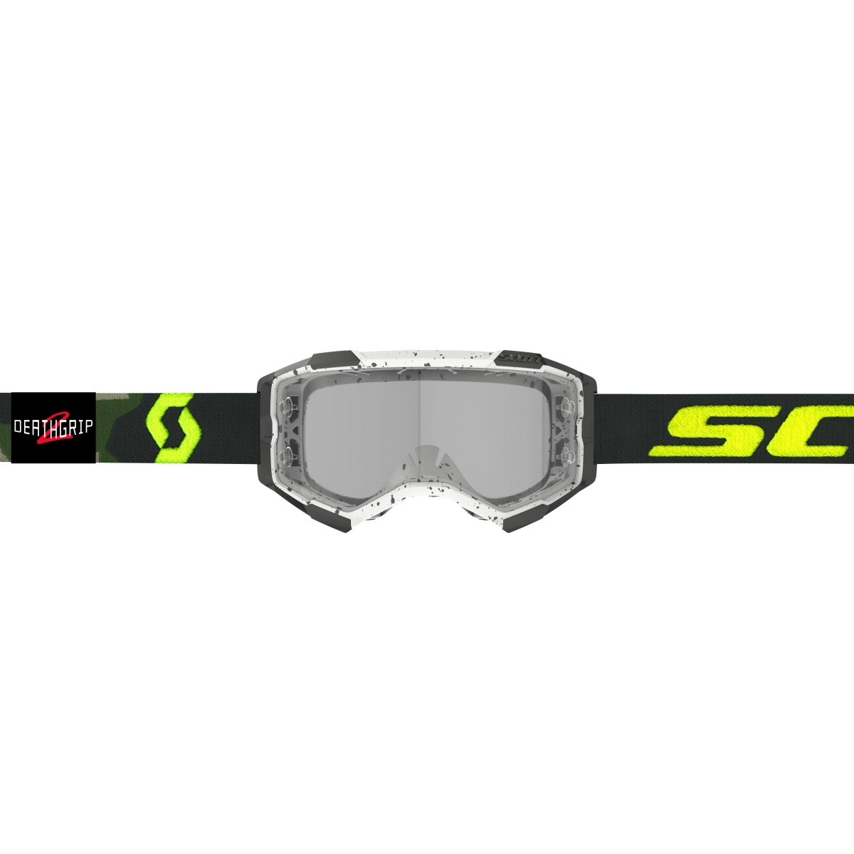 Scott Fury Brendan Fairclough Enduro MX Goggle Cross/MTB Brille grau/gelb/klar works