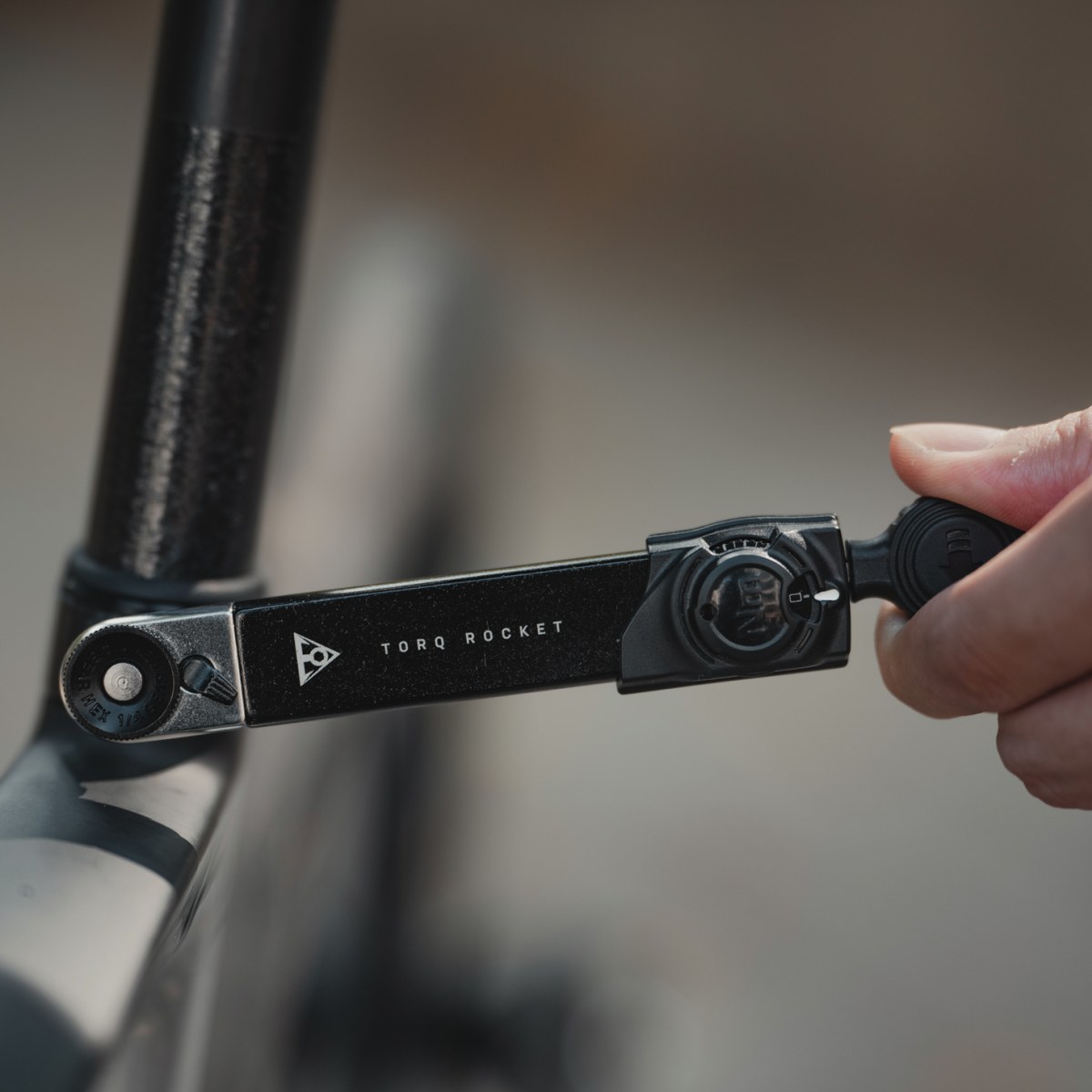 Topeak Torq Rocket Mini EX Ratsche mit optionaler Drehmomentfunktion schwarz