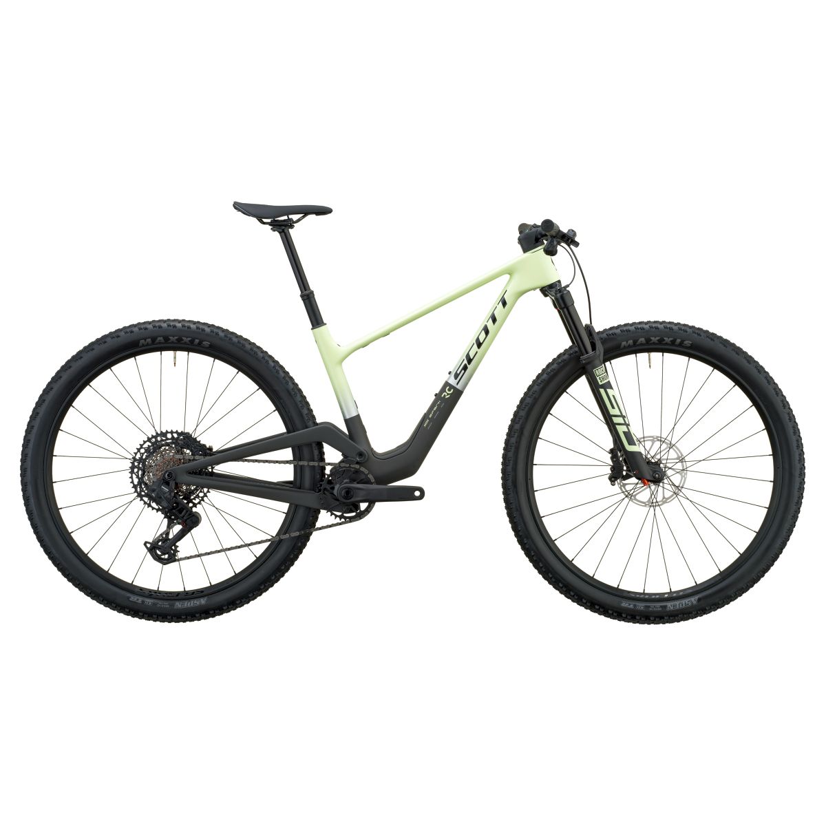 Scott Spark RC Team 29'' Carbon MTB Fahrrad cream grün/carbon schwarz 2027