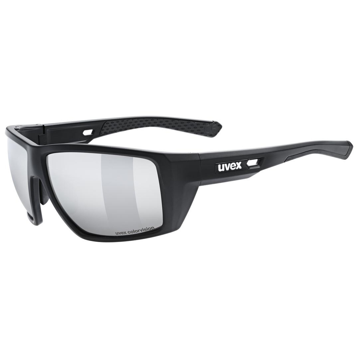 Uvex Mtn Venture CV Outdoor / Bergsport Brille matt schwarz/mirror silberfarben
