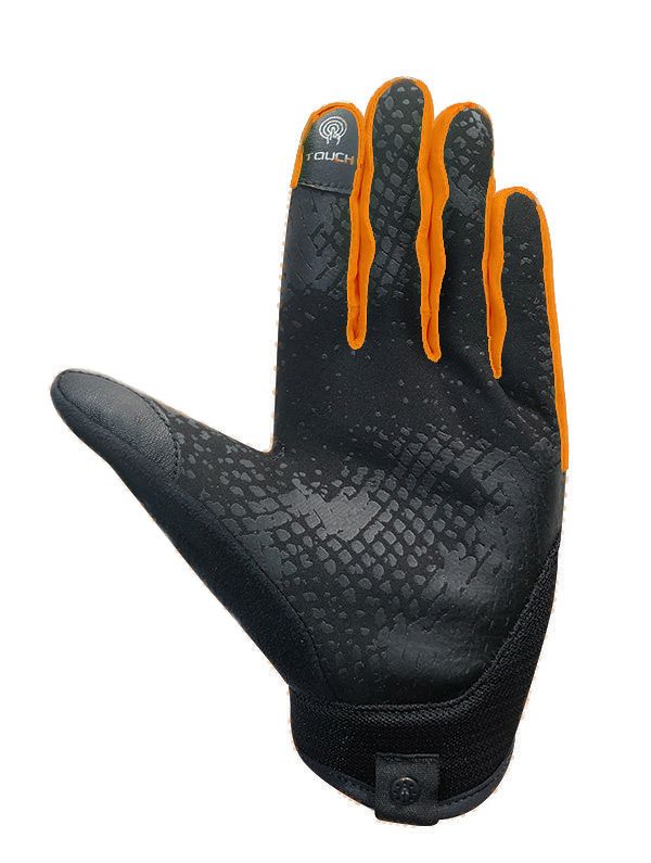 Chiba Maverick Fahrrad Handschuhe lang schwarz/orange 2027