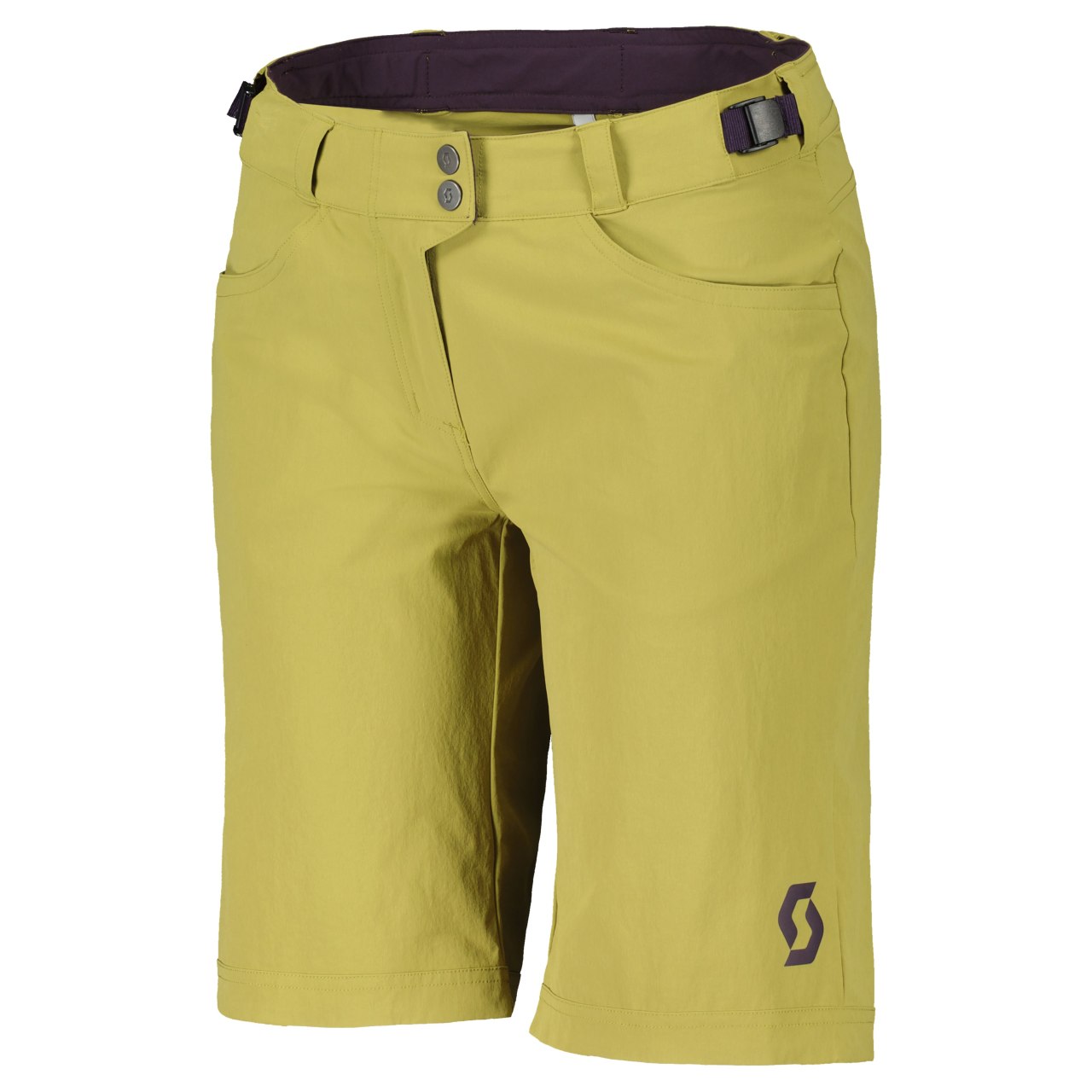Scott Trail Flow Damen Fahrrad Short Hose kurz (Inkl. Innenhose) mud grün 2022