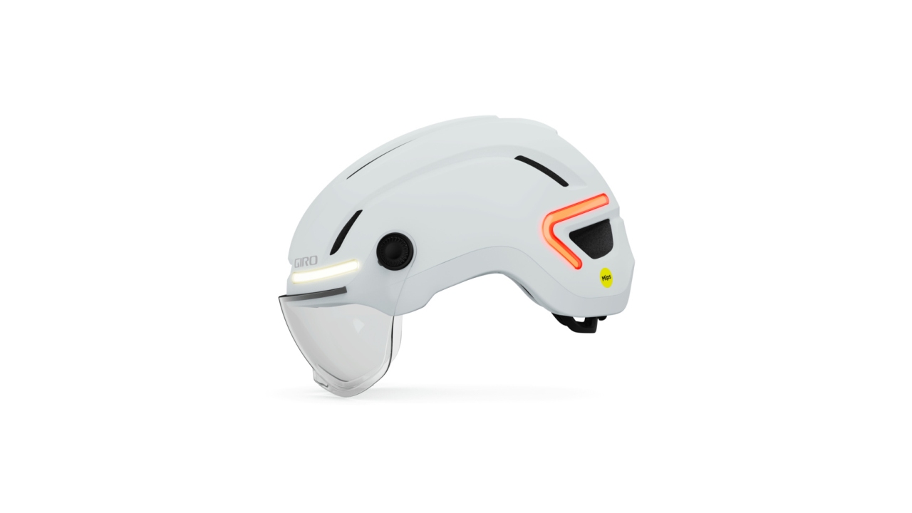 Giro Ethos Shield MIPS City Fahrrad Helm matt weiß 2025