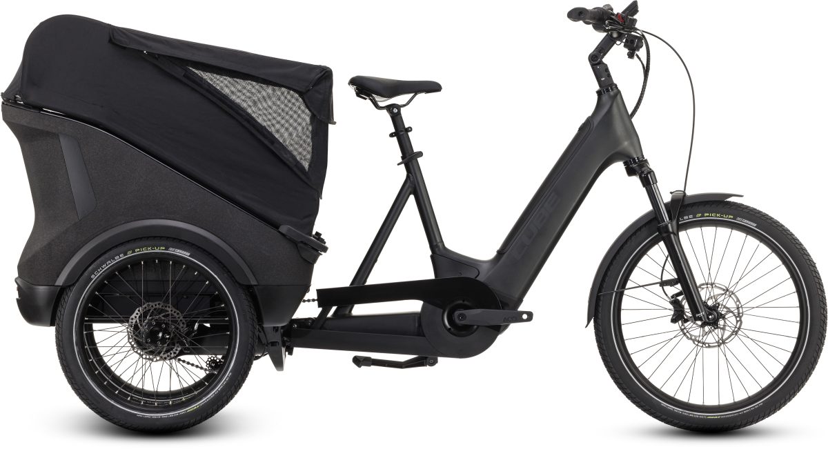 Cube Trike Hybrid Cargo 750 24'' / 20'' Pedelec E-Bike Dreirad Lastenrad grau 2027