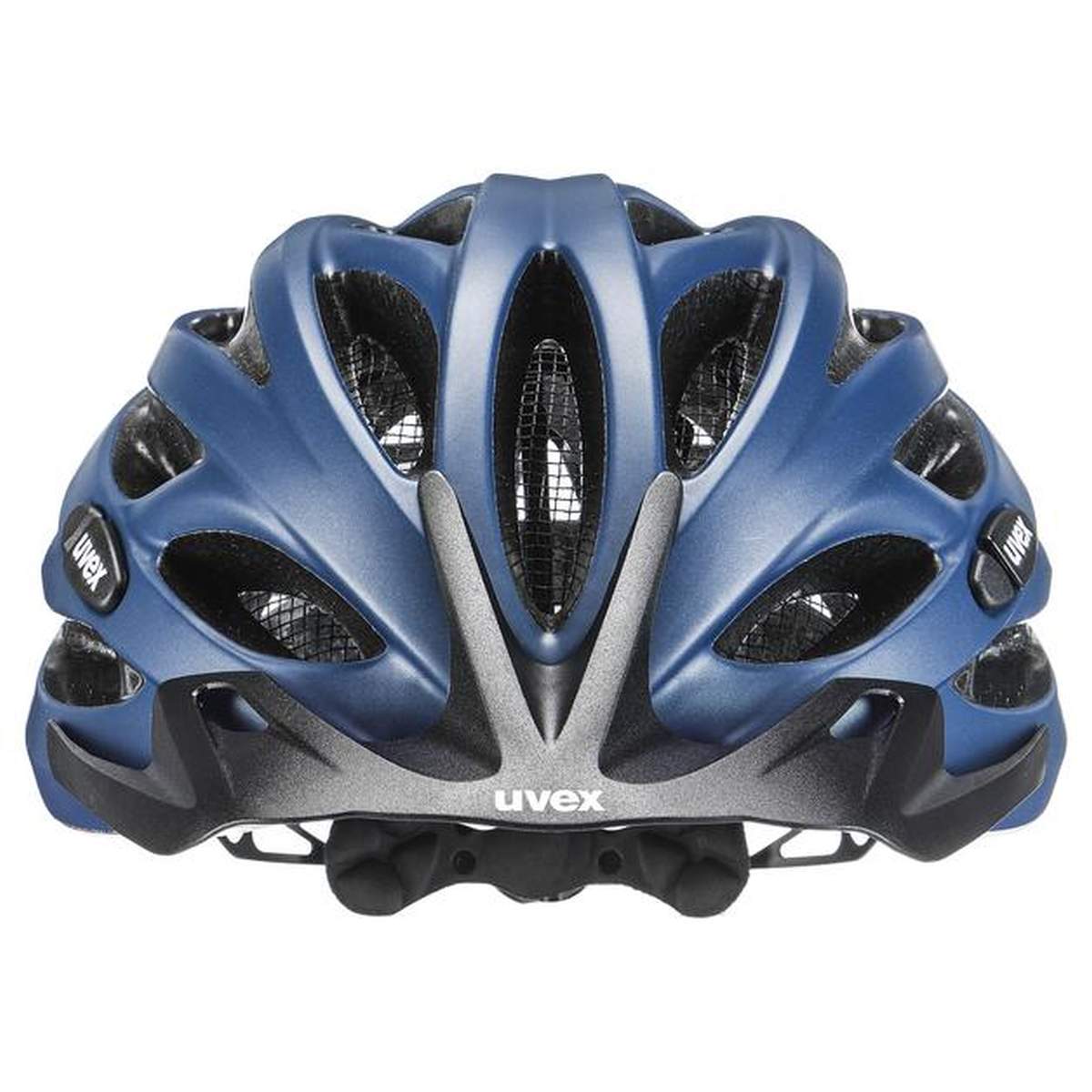 Uvex Oversize Fahrrad Helm Gr. 61-65cm blau/weiß 2025