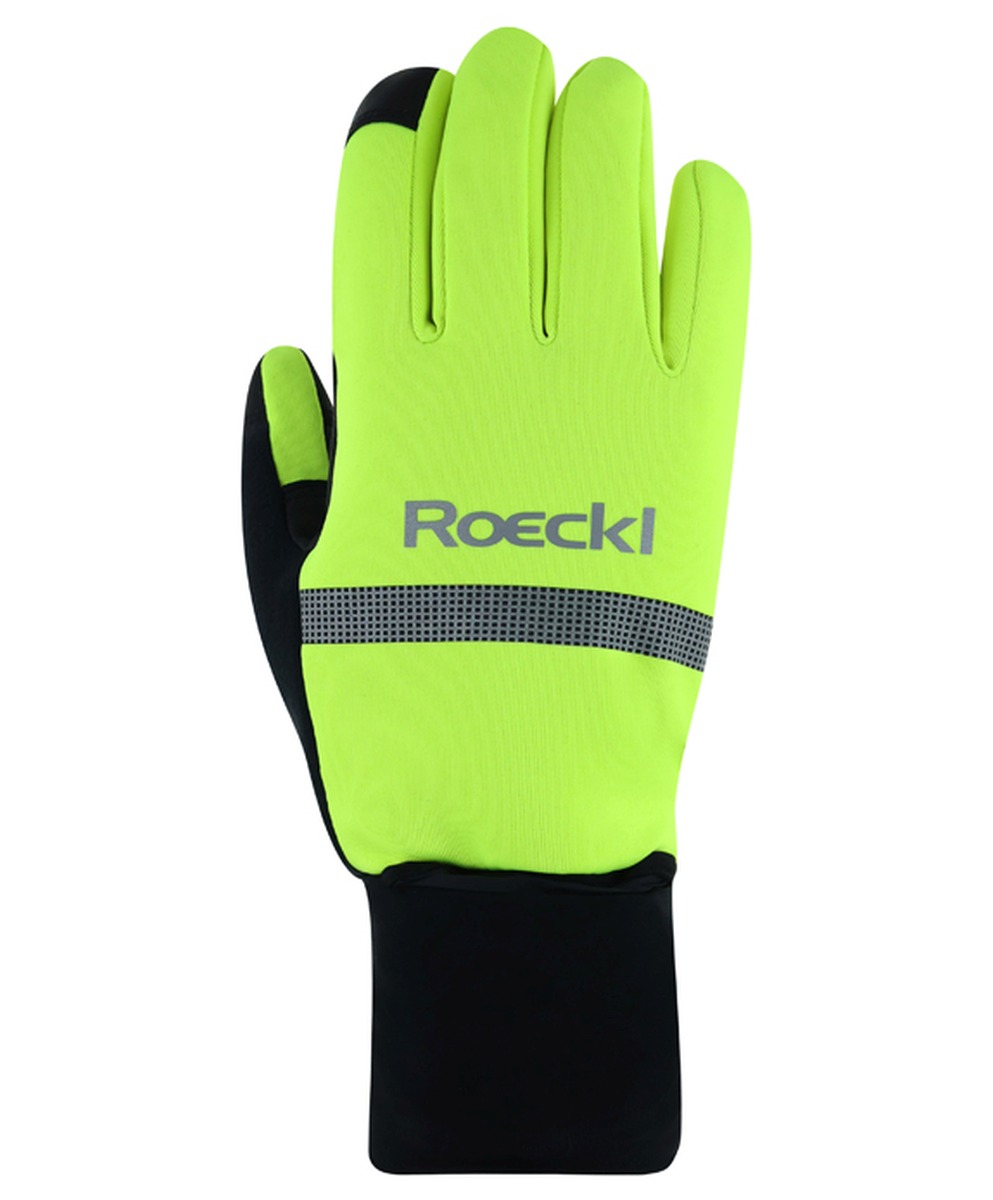 Roeckl Riveo 2 Winter Fahrrad Handschuhe lang gelb 2025
