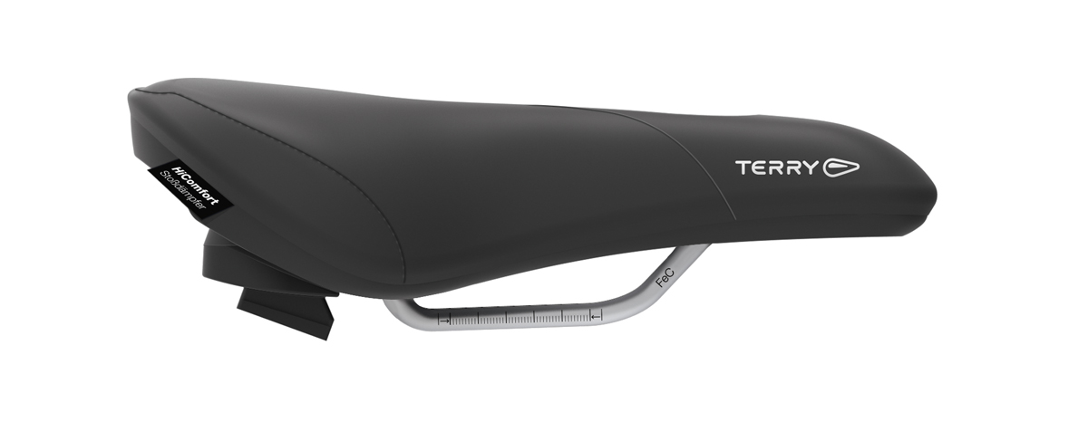 Terry Fisio GT Women Touring Comfort Damen Fahrrad Sattel schwarz